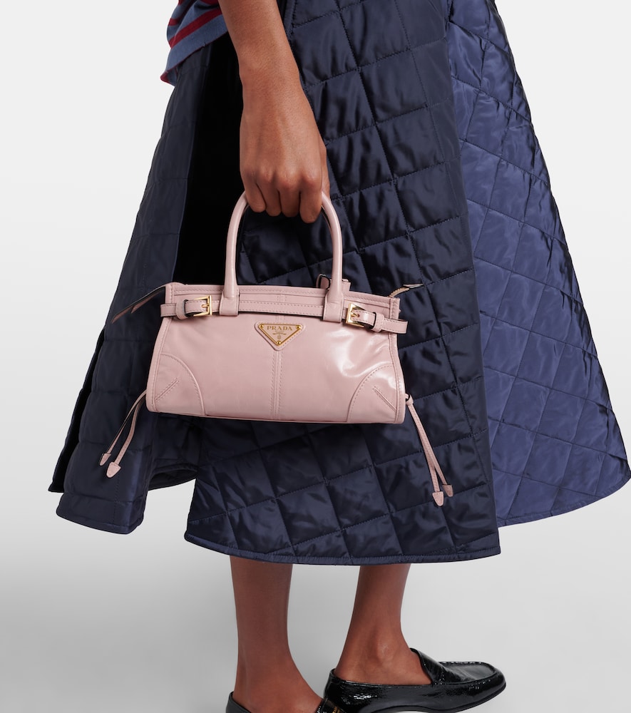 Prada Prada Bonnie Mini leather top handle bag