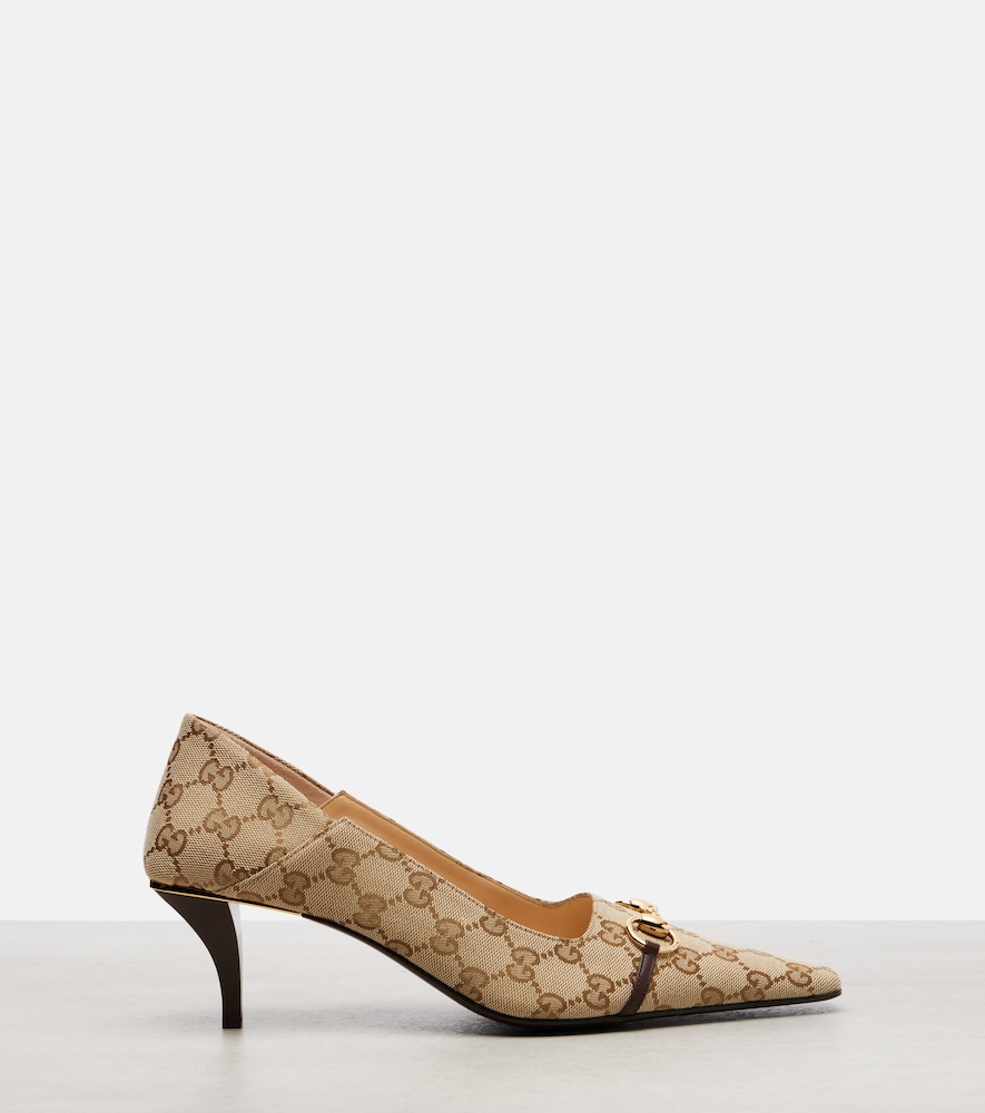 Vittoria 55 GG Canvas Pumps
