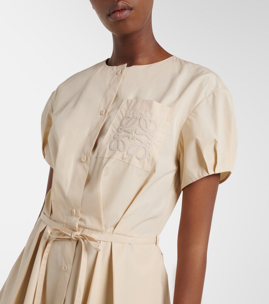 Loewe Loewe Paula's Ibiza Hemdblusenkleid Aus Baumwollpopeline 