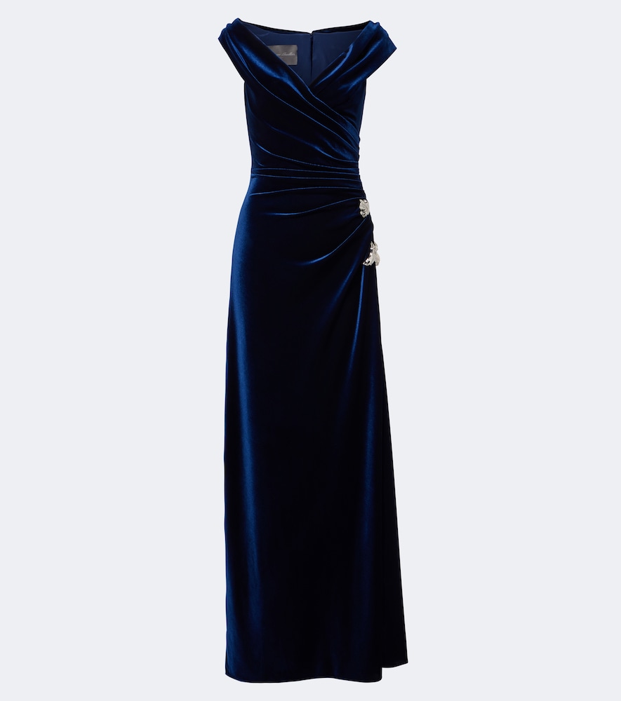 Verzierte Robe aus Samt