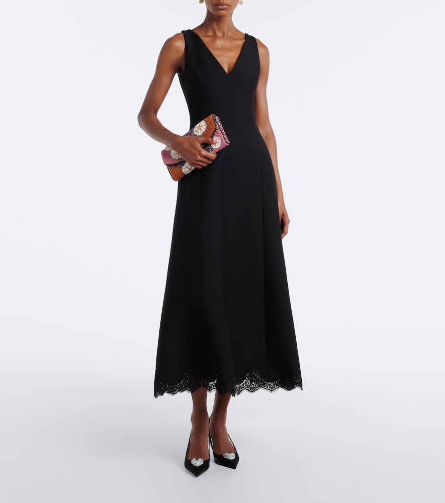 Garavani Cœur Royal Velvet Slingback