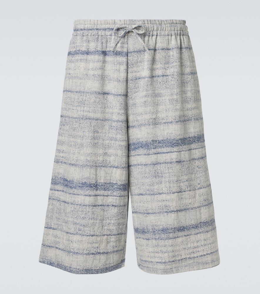 Loewe Paula's Ibiza denim jacquard shorts