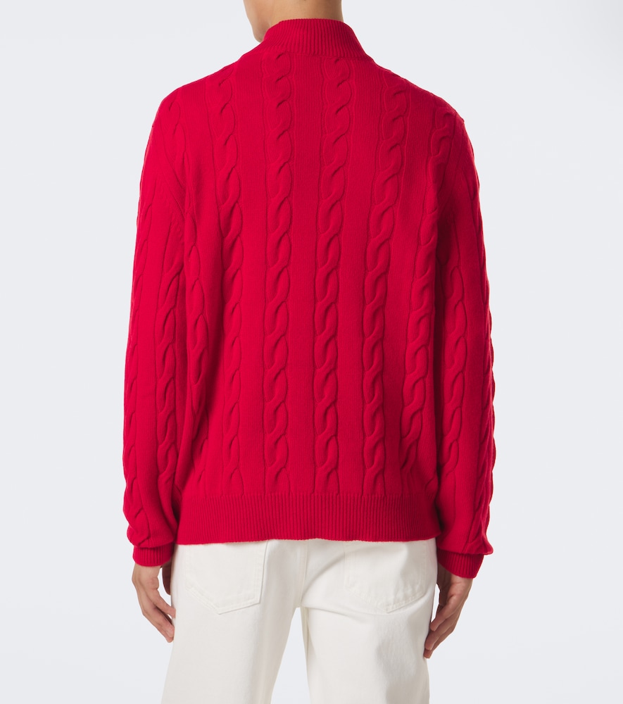 Cable-Knit Cashmere Sweater