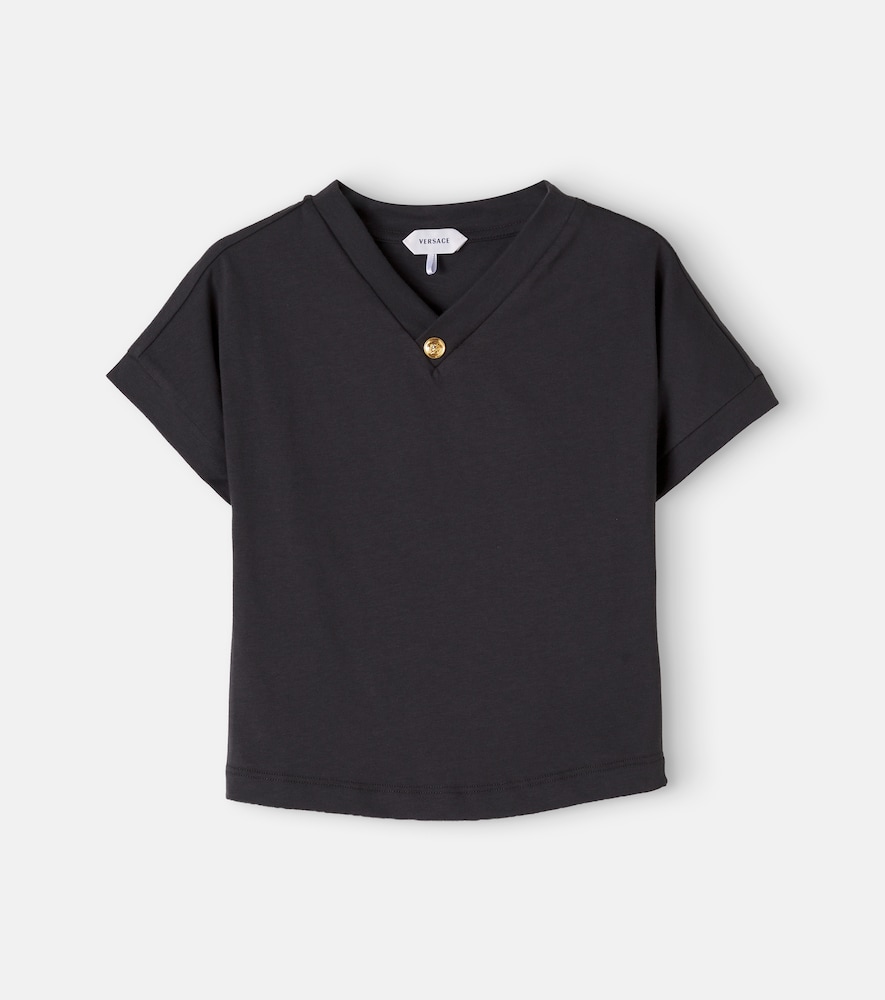 T-shirt Medusa in jersey di cotone