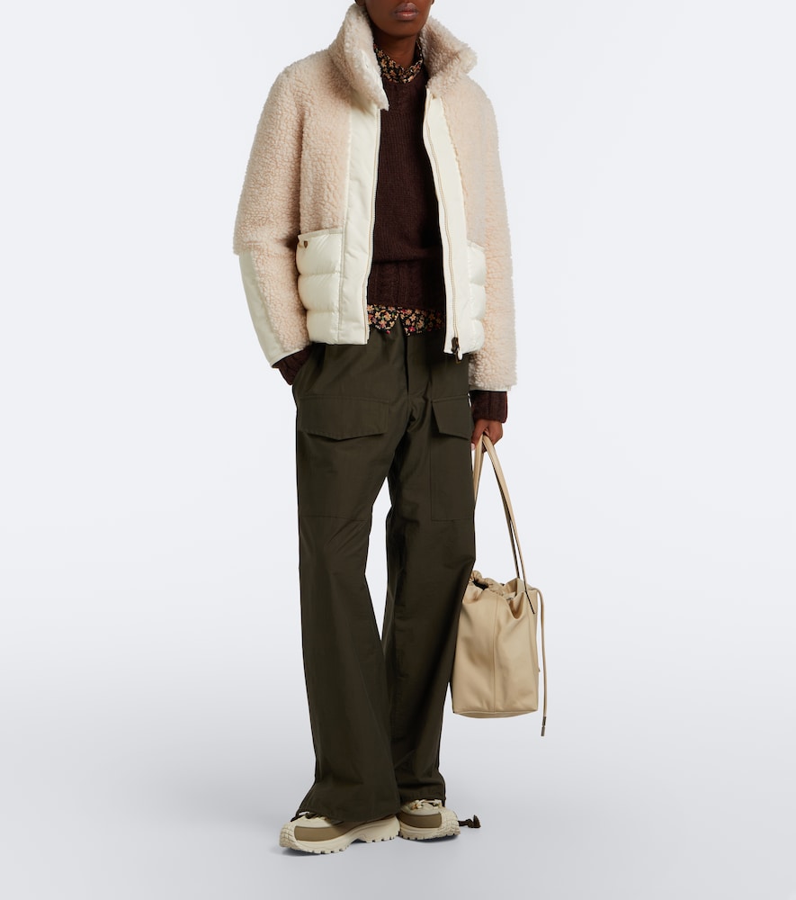 Glorieux Teddy-Trimmed Down Jacket