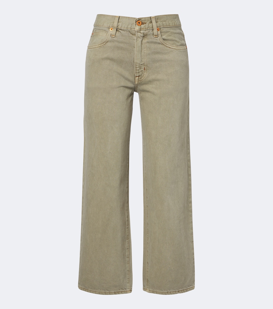 Jeans Hunter cropped a gamba larga