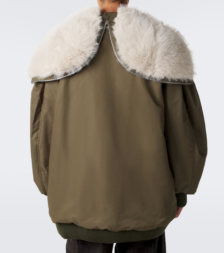 Oversized Bomber Jacket