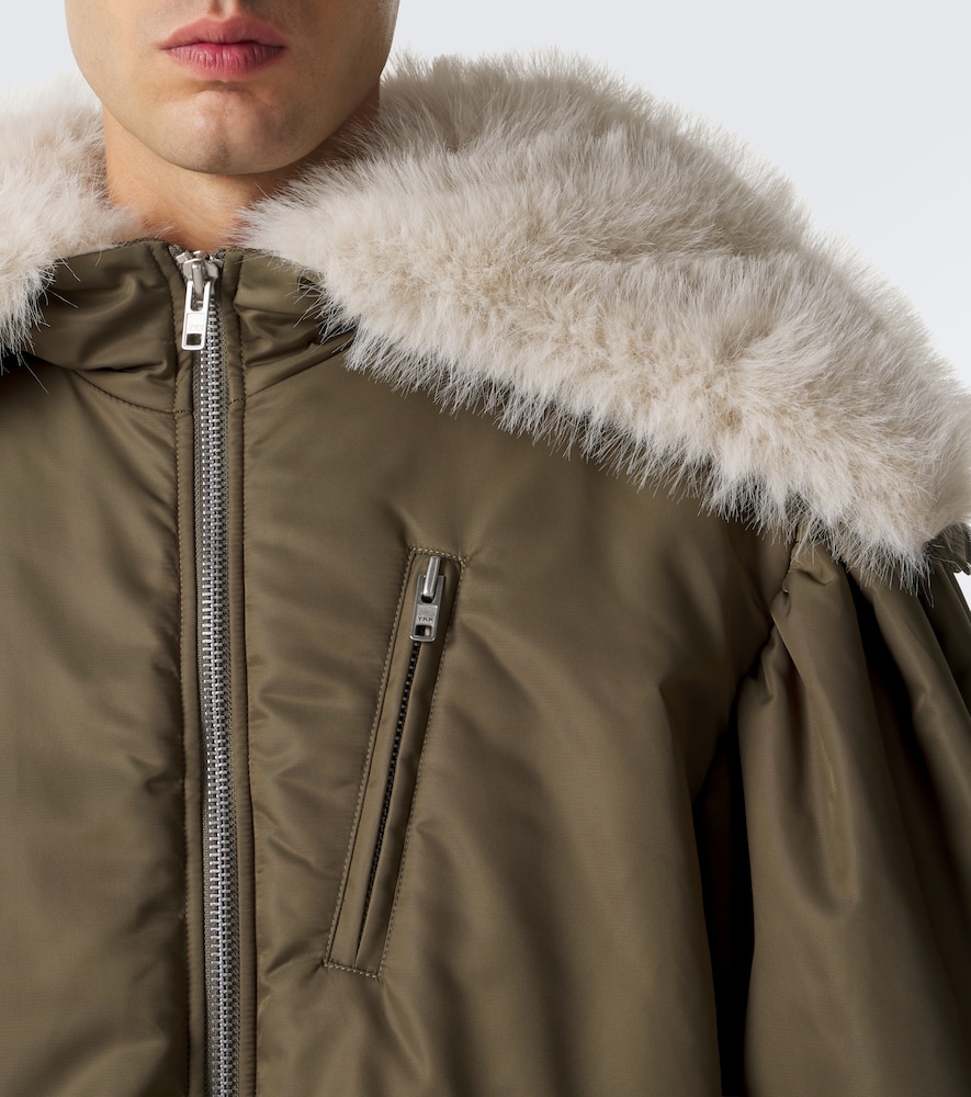 Oversized Bomber Jacket
