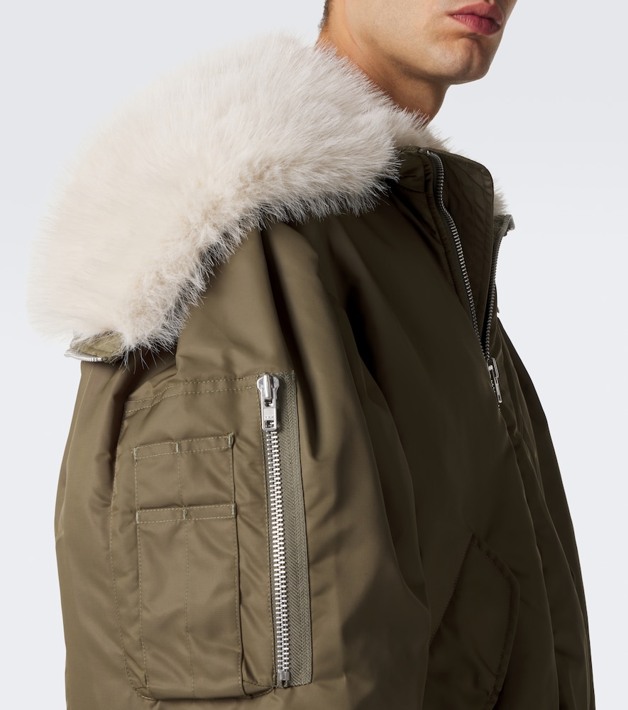 Oversized Bomber Jacket