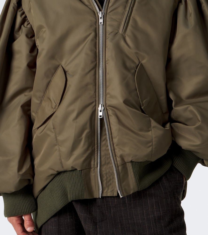 Oversized Bomber Jacket
