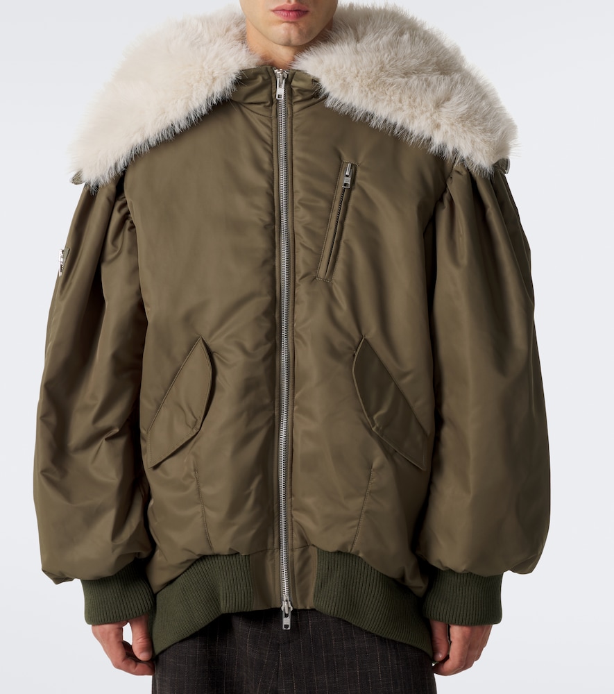 Oversized Bomber Jacket