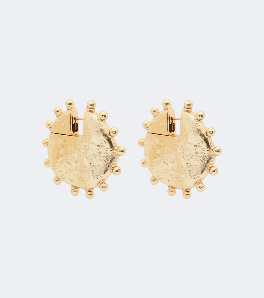 Orecchini Idle bagnati in oro 16kt