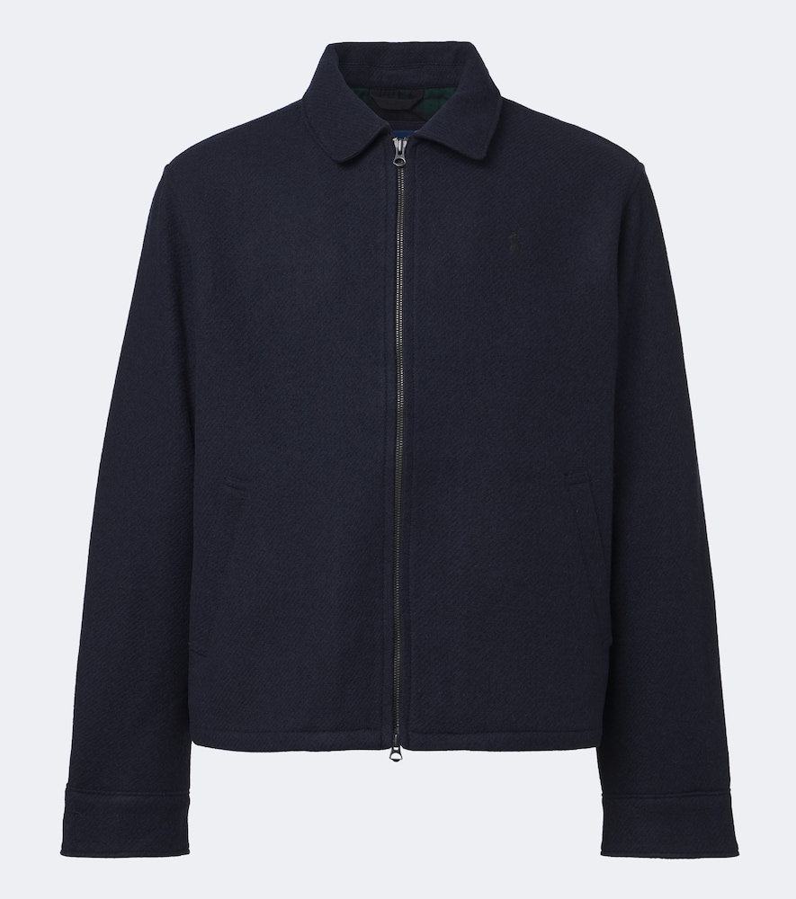 Blouson Langdon aus Woll-Tweed