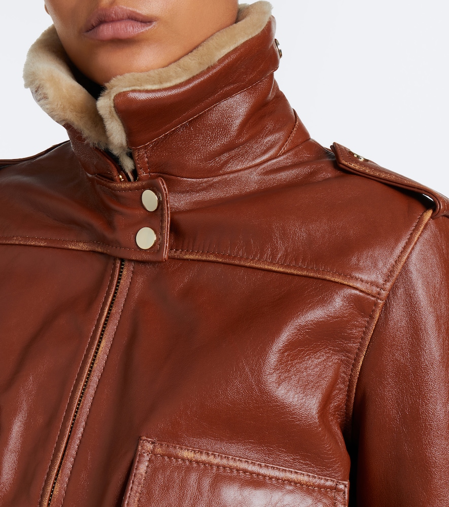 First Love Shearling-Trimmed Jacket