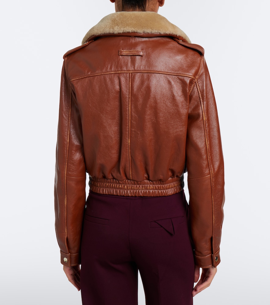 First Love Shearling-Trimmed Jacket