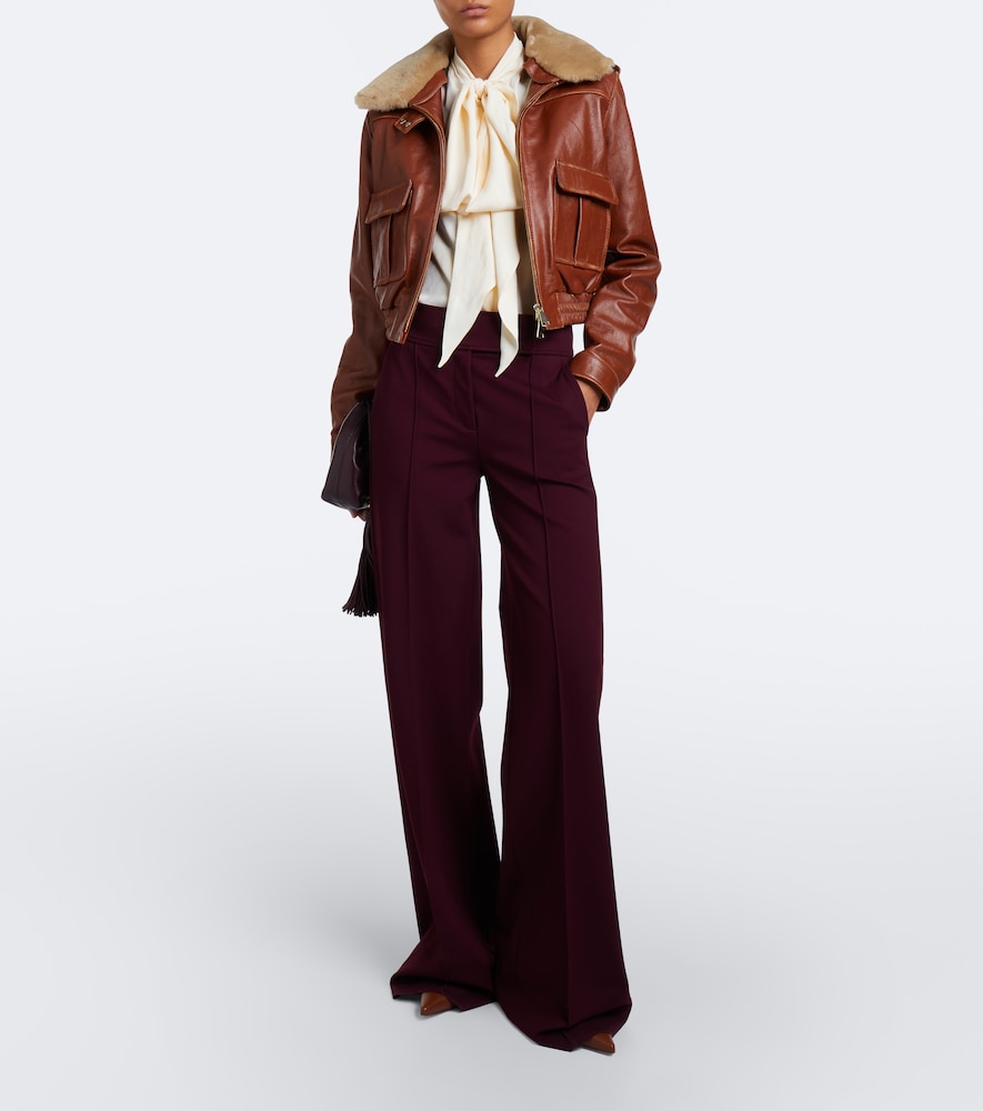 First Love Shearling-Trimmed Jacket