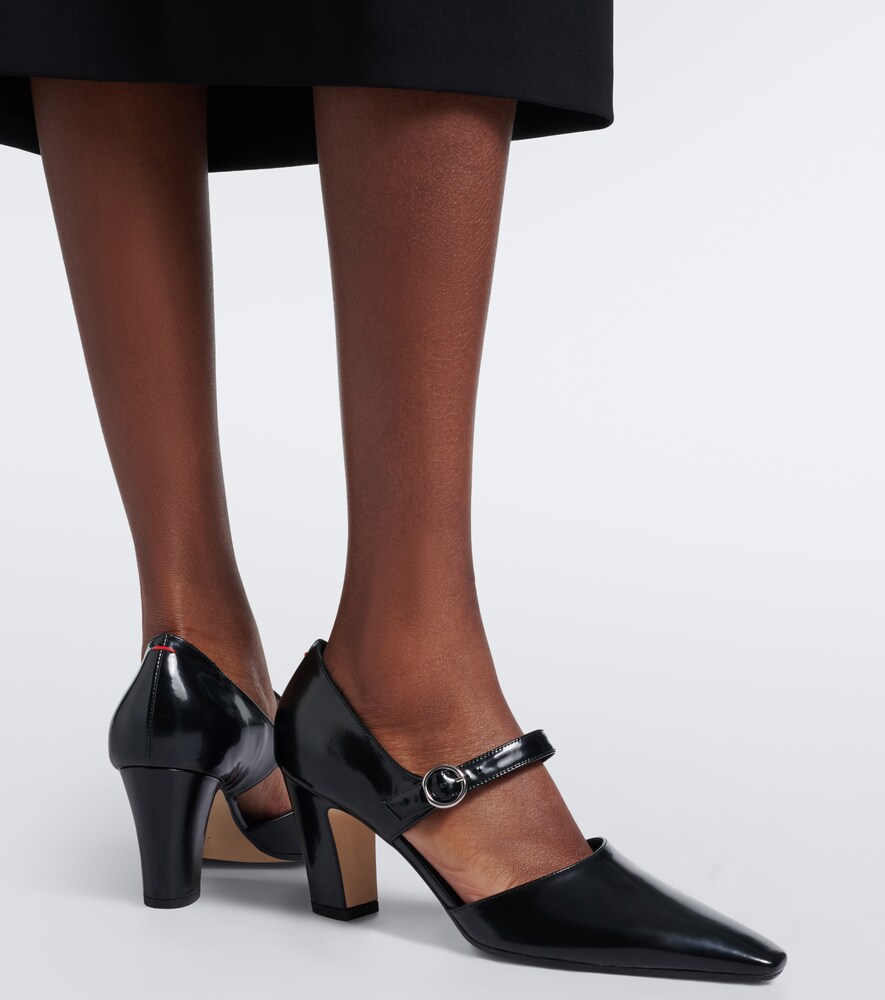 Isidora Leather Mary Jane Pumps