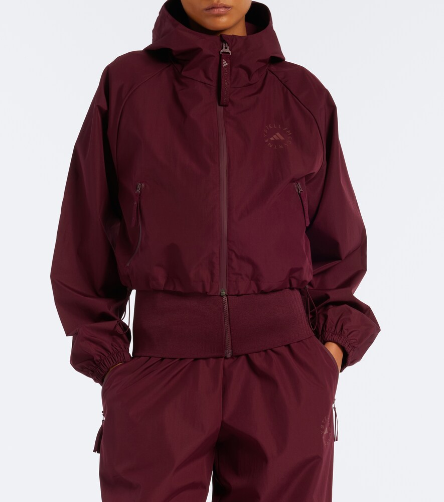 By Stella Mccartney Logo Hooded Jacket