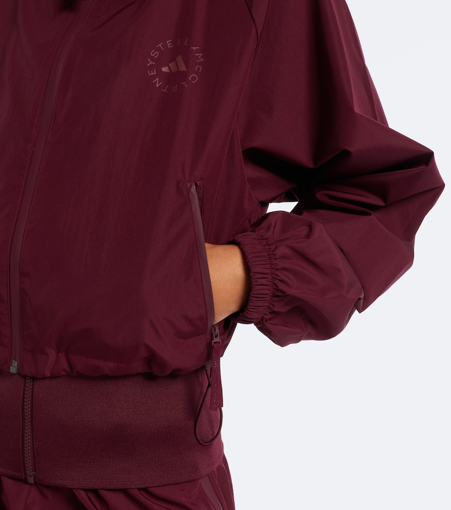 By Stella Mccartney Logo Hooded Jacket