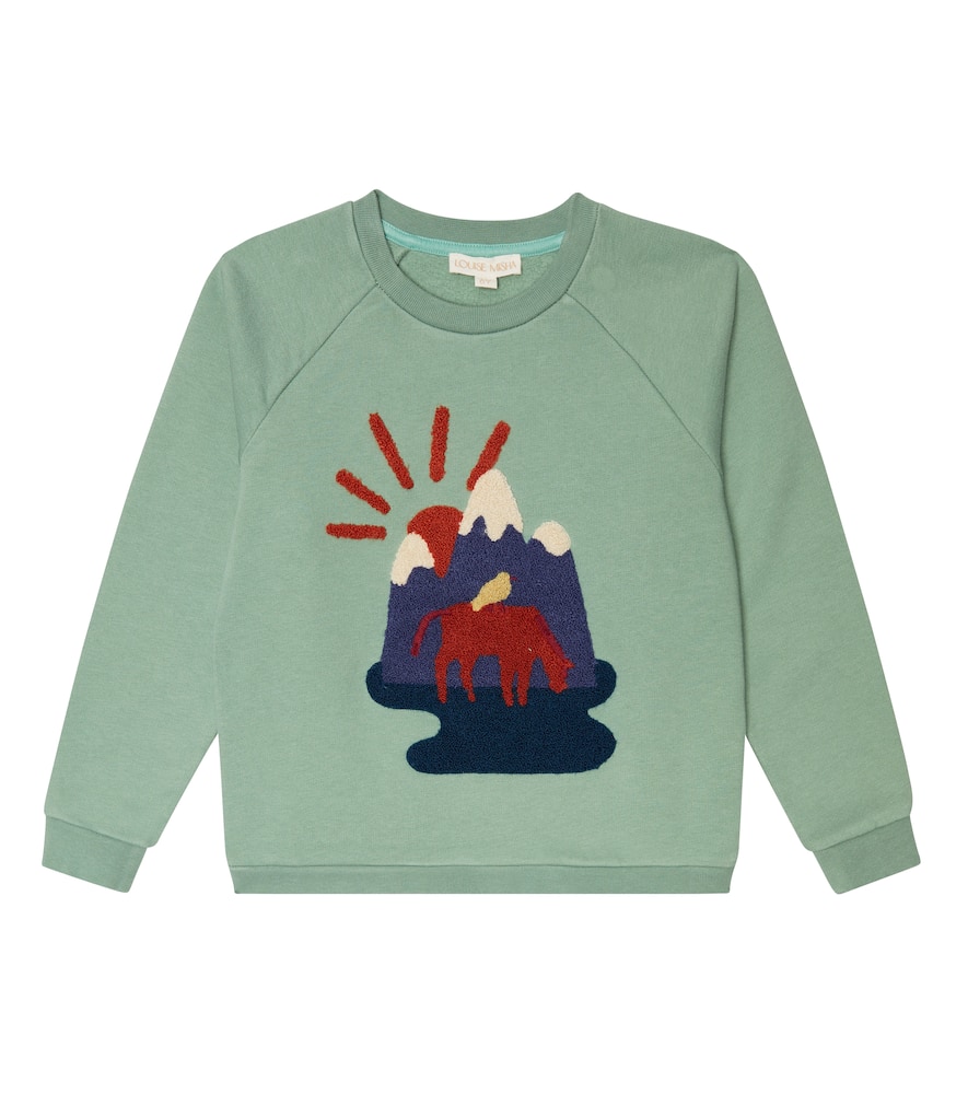Louise Misha Samuel embroidered cotton sweatshirt