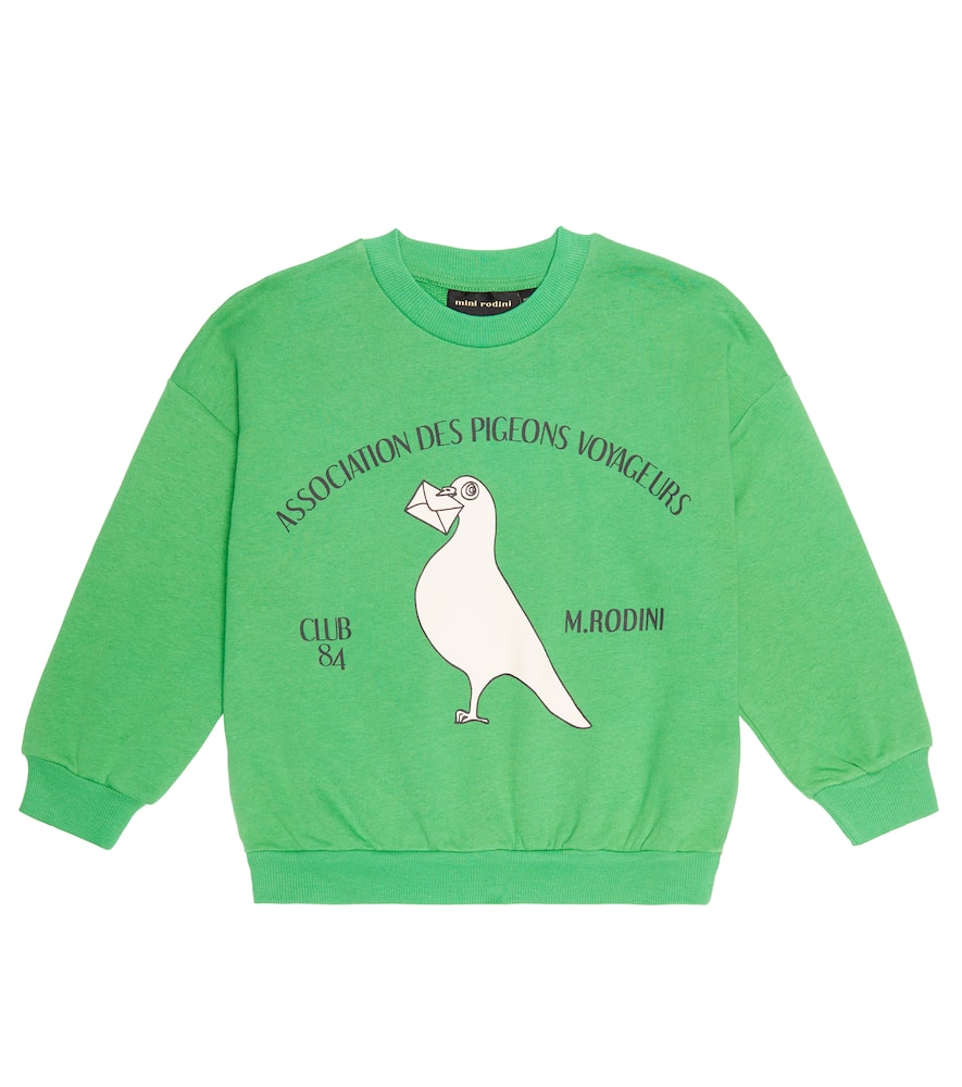 Mini Rodini Printed cotton sweatshirt