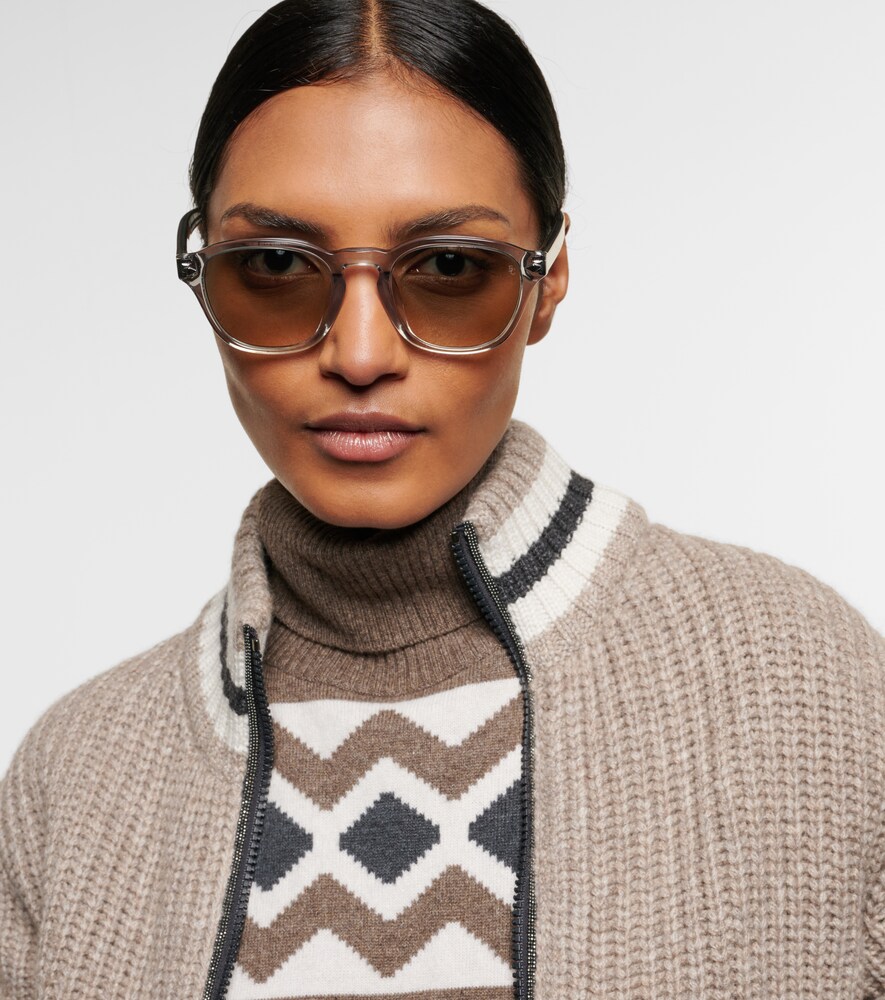  Brunello Cucinelli Brunello Cucinelli Round Sunglasses 