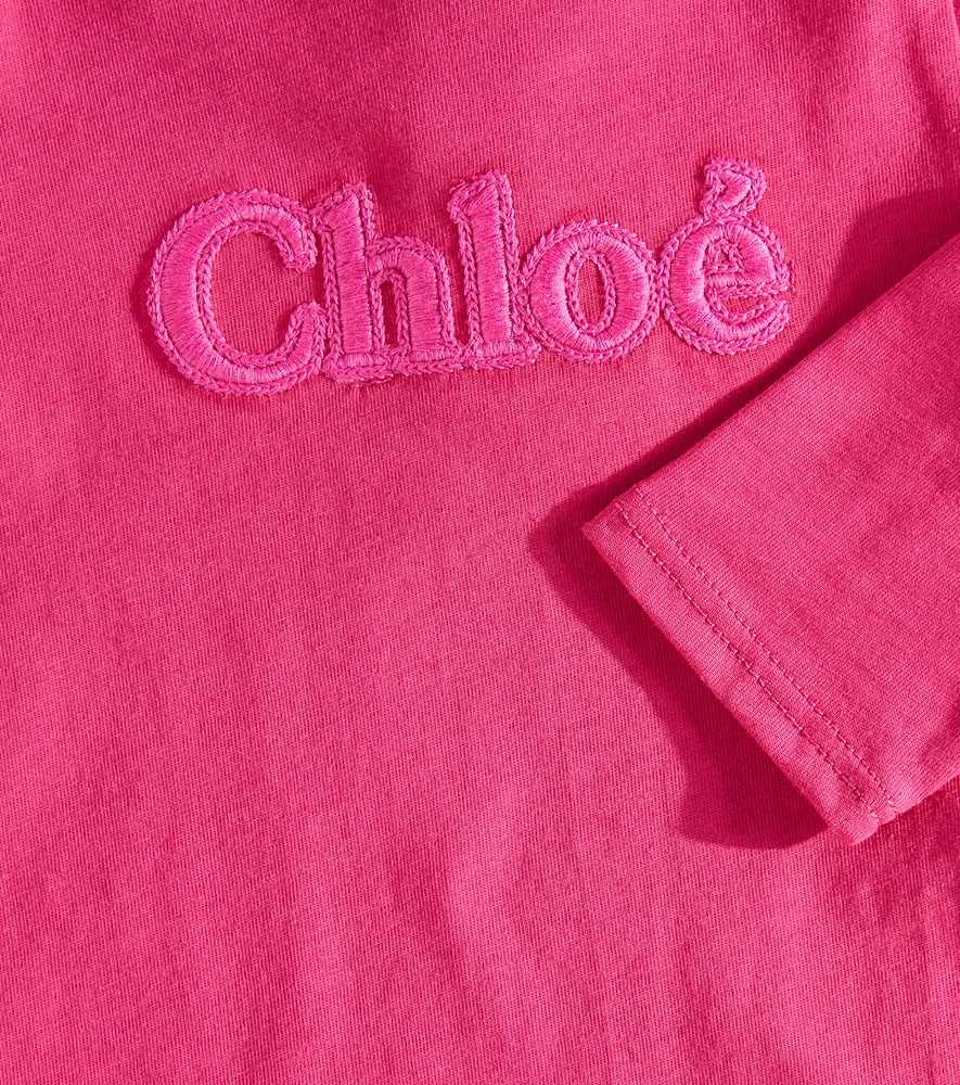  Chloe Kids Chloé Kids Baby Longsleeve Aus Baumwolle 