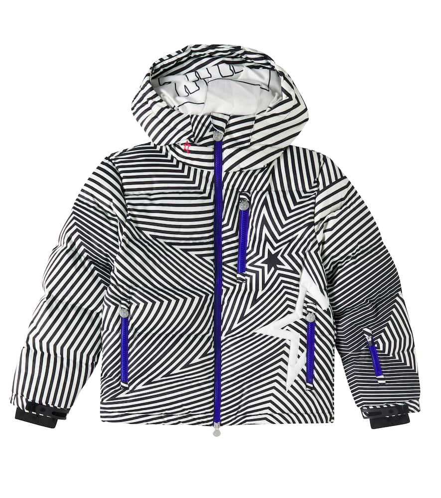 Perfect Moment Kids Super Mojo printed down ski jacket