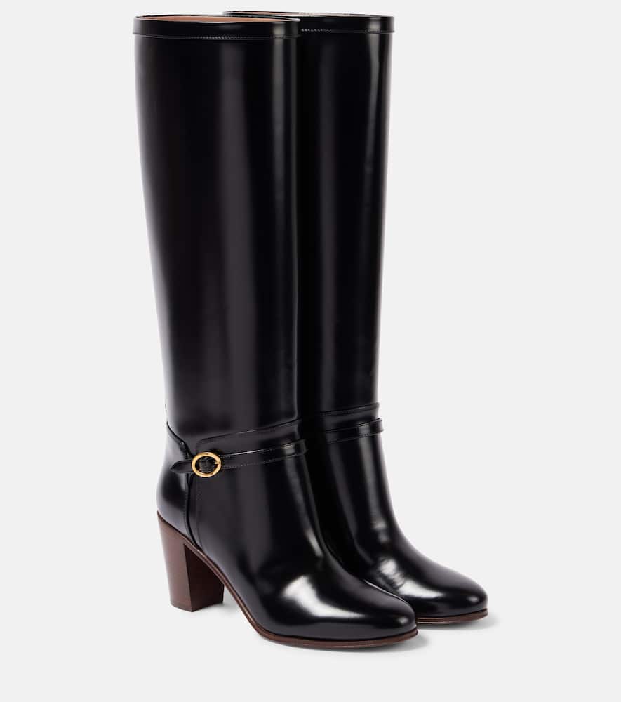 Pattie 75 leather knee-high boots