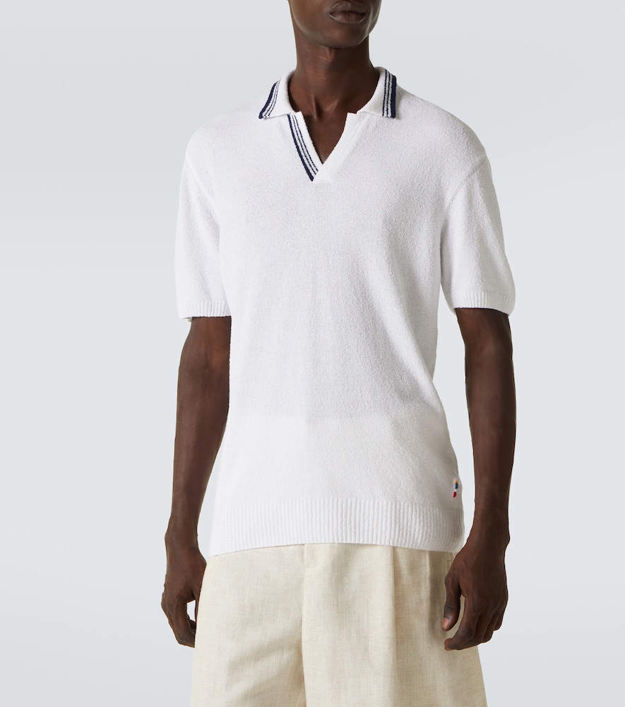  Orlebar Brown Orlebar Brown Polohemd Horton Aus Bouclé 