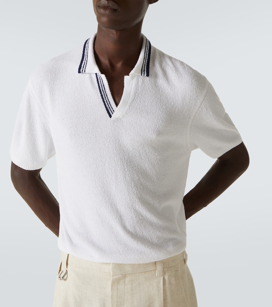  Orlebar Brown Orlebar Brown Polohemd Horton Aus Bouclé 