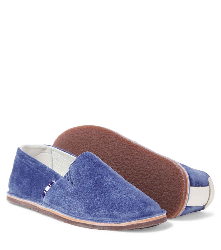 Brunello Cucinelli Kids Brunello Cucinelli Kids Suede Slip-on Shoes 