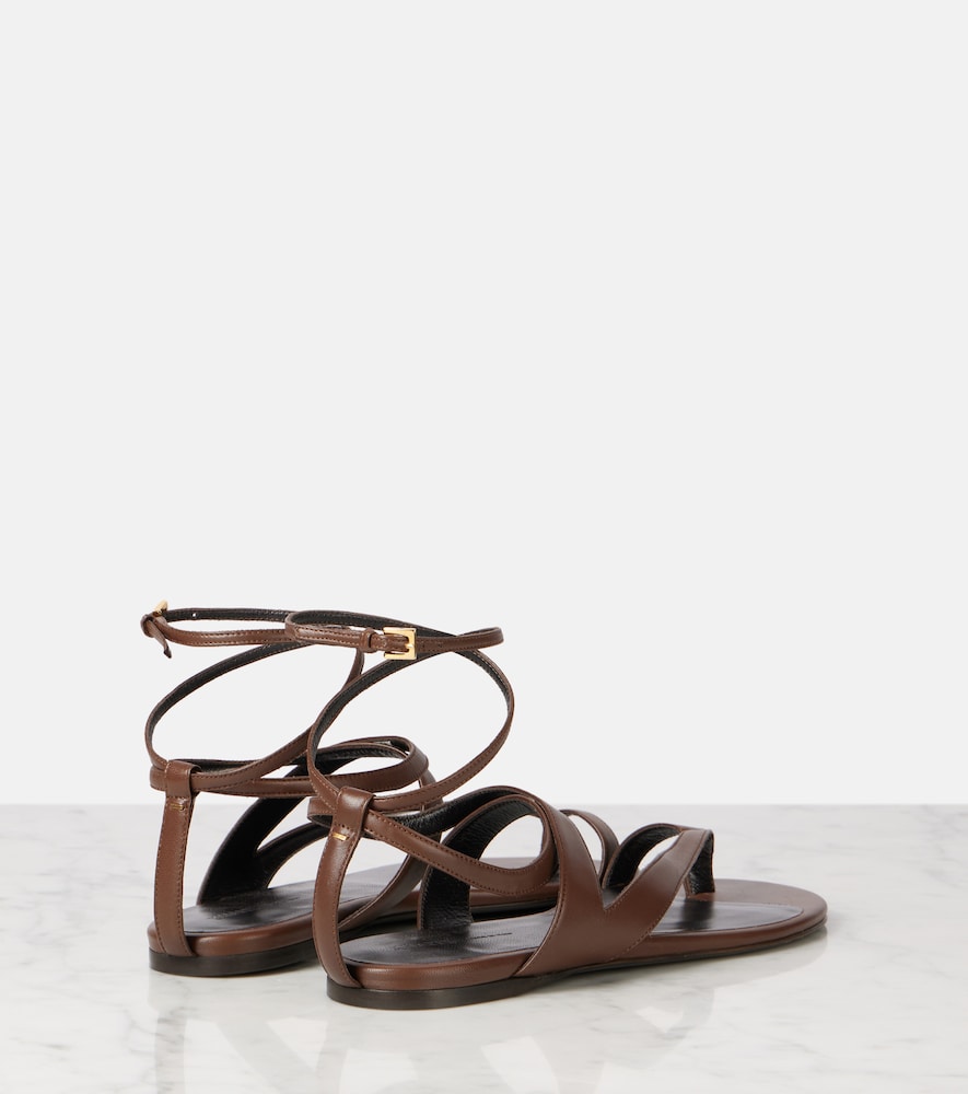  Khaite Khaite Sandalen Aimee Aus Leder 
