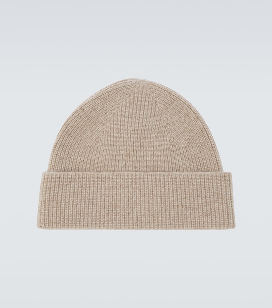 Zegna Ribbed-knit cashmere beanie