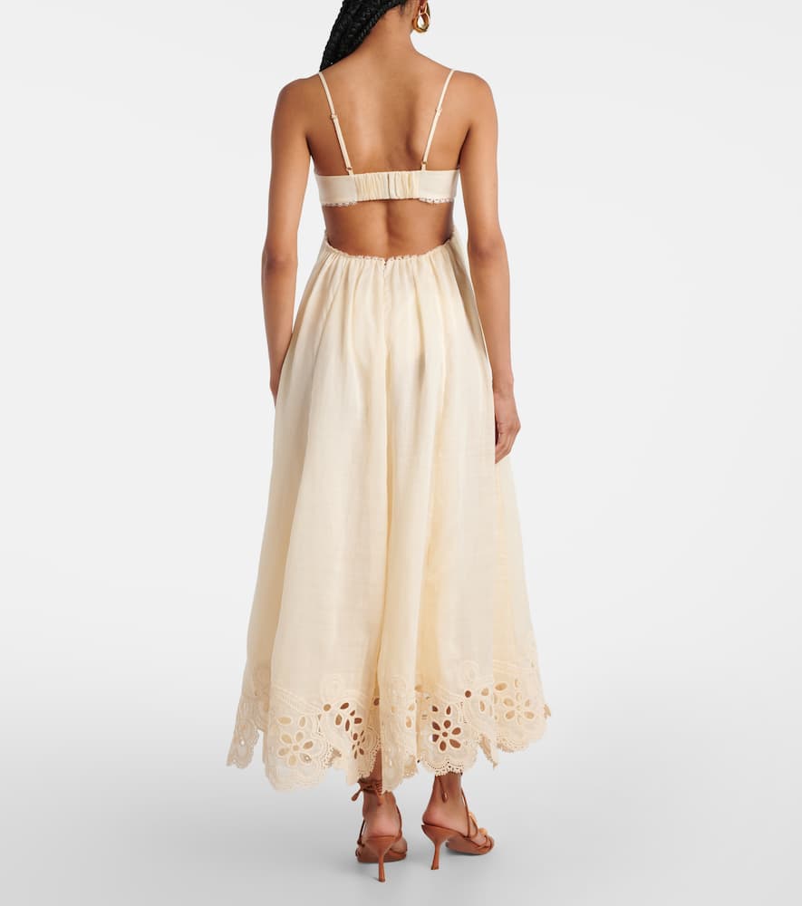 Zimmermann Embroidered Dress Coco