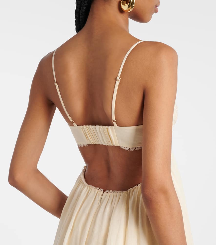 Zimmermann Embroidered Dress Coco