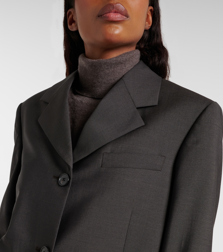  The Row The Row Jacke Faelan Aus Wolle Und Mohair 