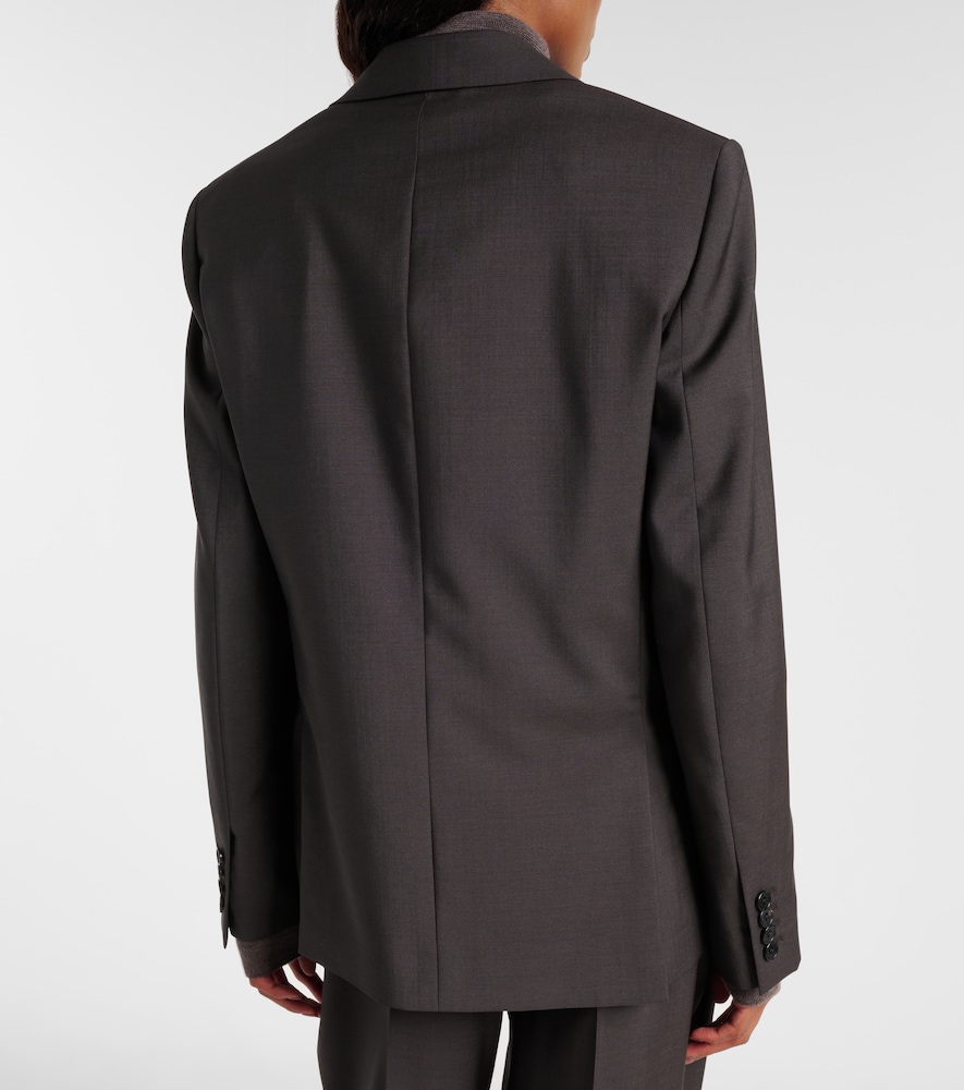 The Row The Row Jacke Faelan Aus Wolle Und Mohair 
