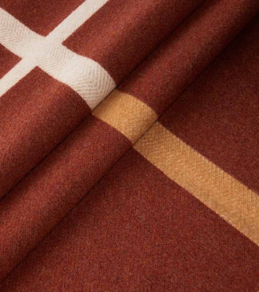 Loro Piana Cashmere Blanket In Brown