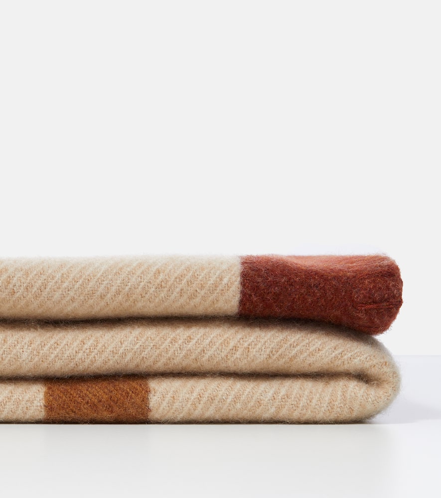 Loro Piana Cashmere Blanket In Brown