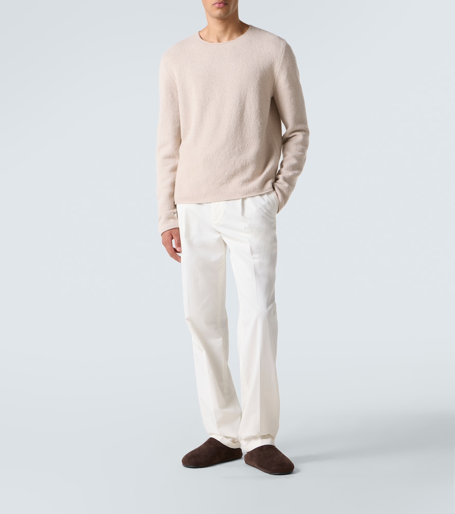  The Row The Row Gerade Hose Belamy Aus Baumwolle Und Kaschmir 