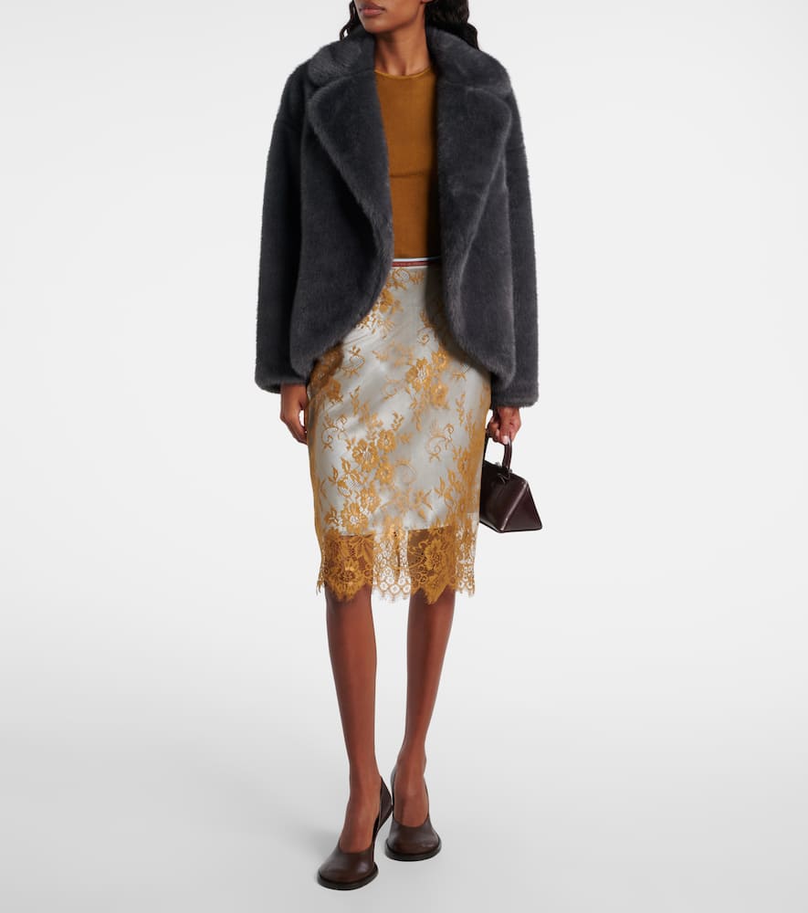 Velvet Carolyn Jacket In Gray