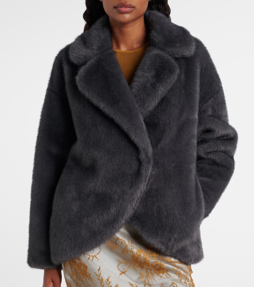 Velvet Carolyn Jacket In Gray
