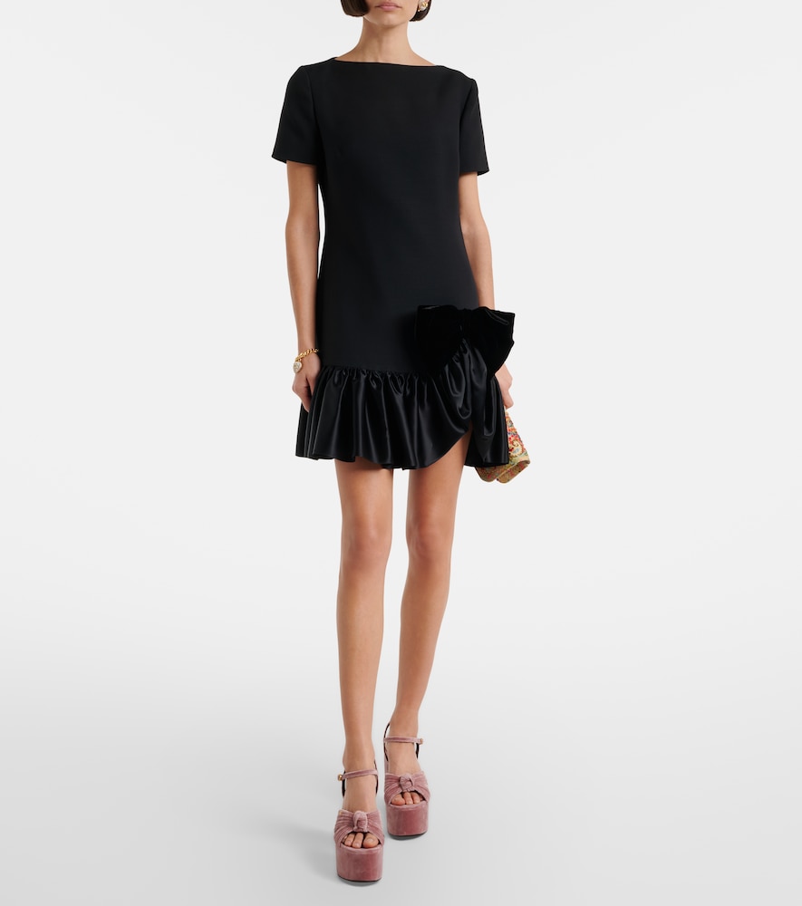 Garavani Crasher 125 Velvet Platform Sandals