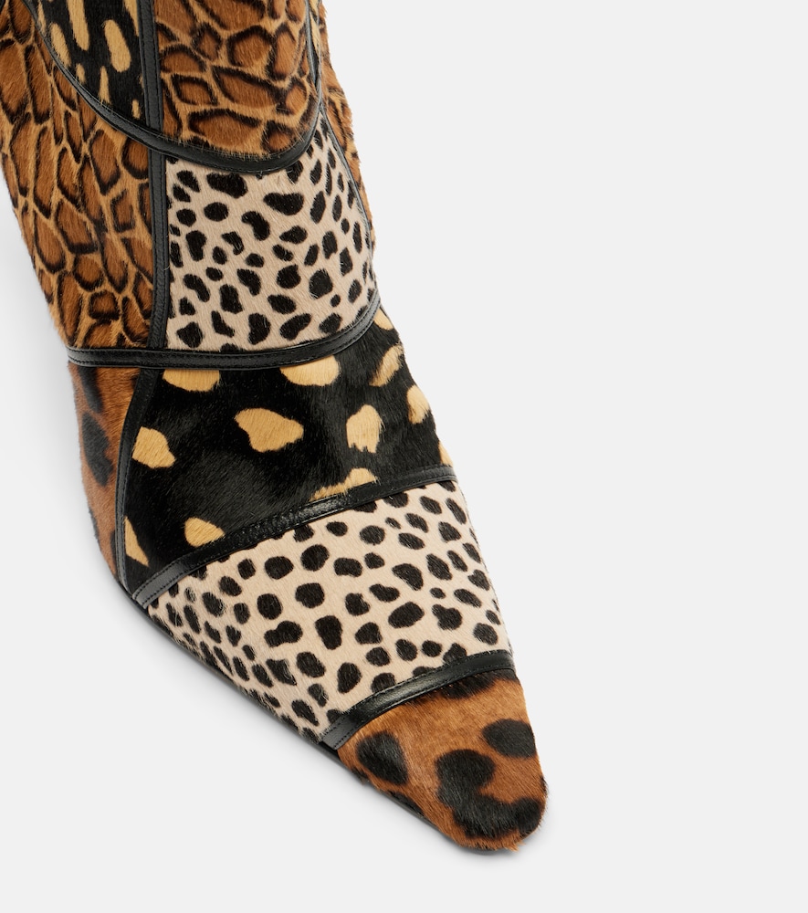  Manolo Blahnik Manolo Blahnik Stiefel Trulona 105 Aus Kalbshaar 