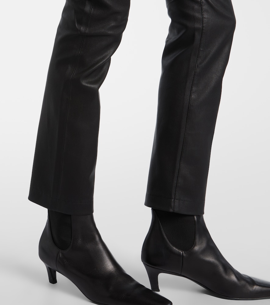 Mari Leather Skinny Pants