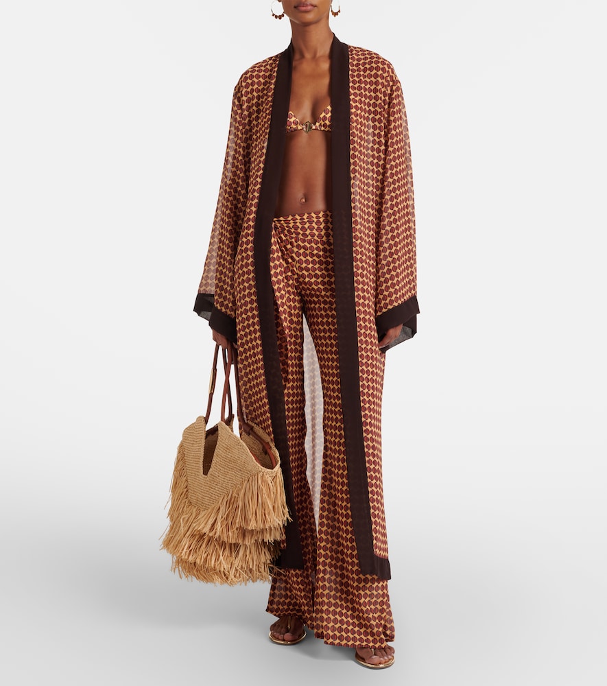 Bananhot Jim printed beach cover-up