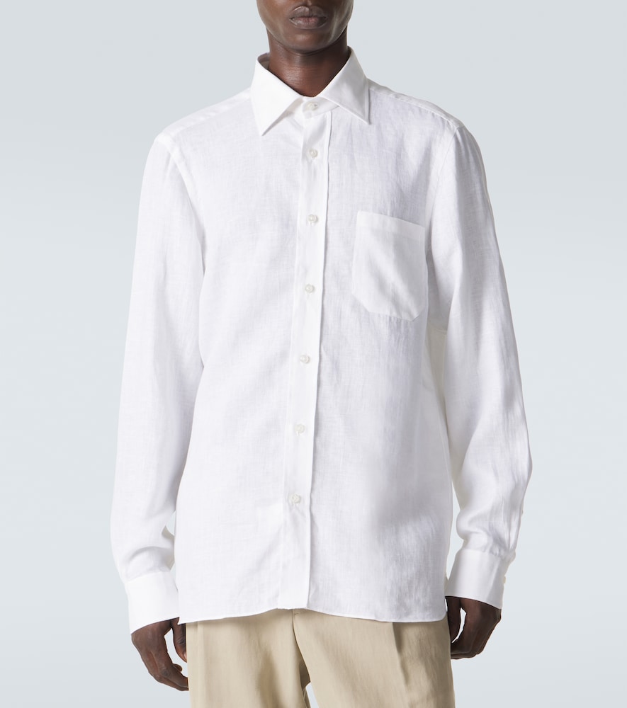  Rubinacci Rubinacci Linen Shirt 