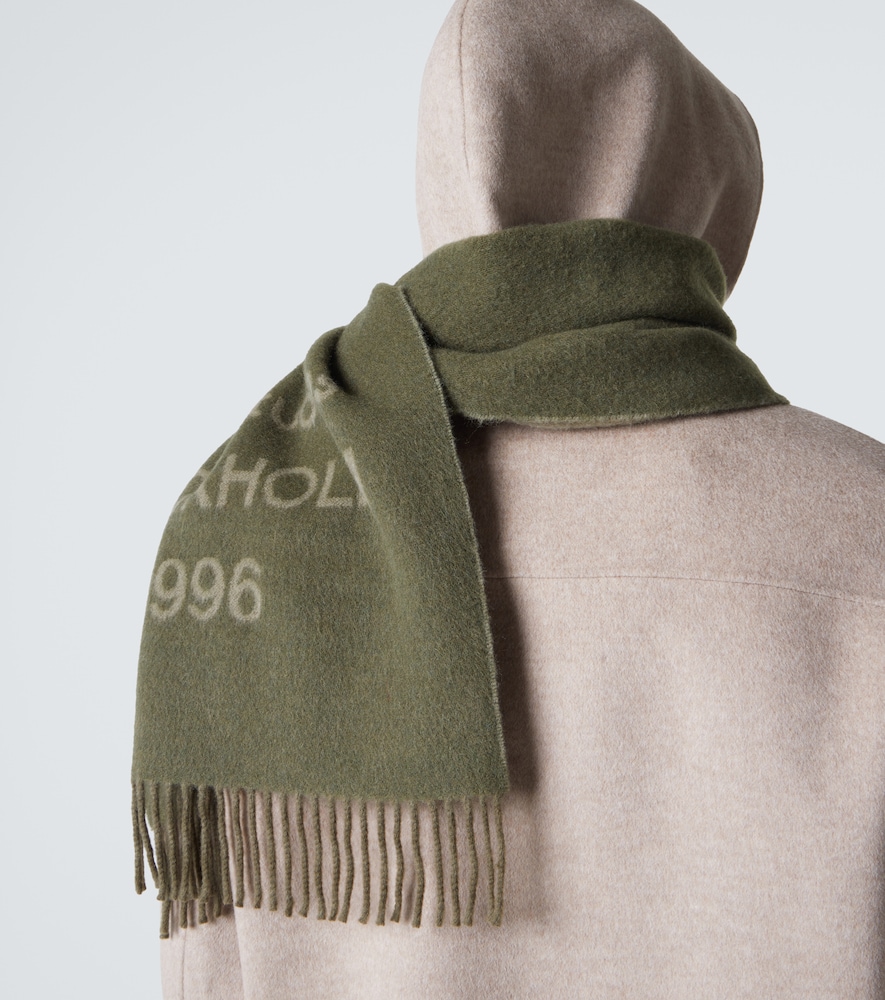  Acne Studios Acne Studios Kapuzenjacke Aus Wolle Und Kaschmir 
