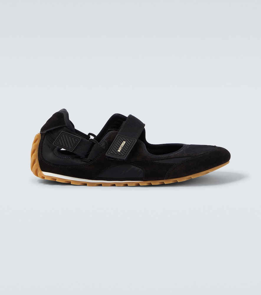 BOTTEGA VENETA Bottega Veneta Orbit Flash suede-trimmed sneakers　ボッテガ ヴェネタ オービット フラッシュ スエードトリム スニーカー